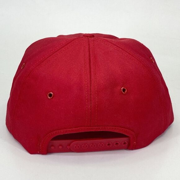 Vintage K-Brand DS Dairyland Seed Snapback Trucker Hat Red USA Made (H5) - Picture 4 of 11